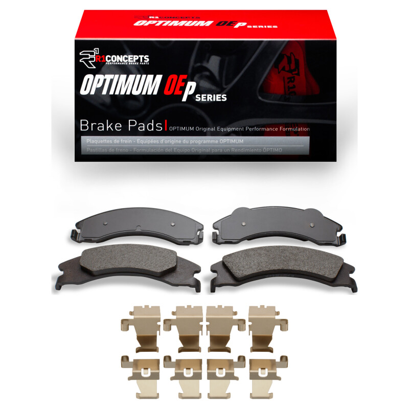 Ford E-350 Super Duty Brake Pads - Rear - R1 Concepts - Optimum OE - `08-`25 Ford E-350 Super Duty Brake Pads - Rear - R1 Concepts - Optimum OE - `08-`25